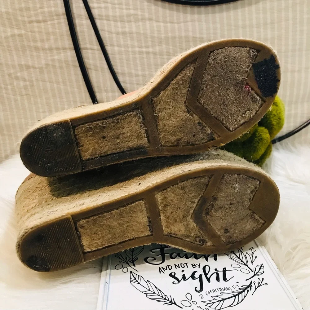 MARC FISHER LTD💥“Adalyn” Espadrilles Wedge Sandal Size 7.5M